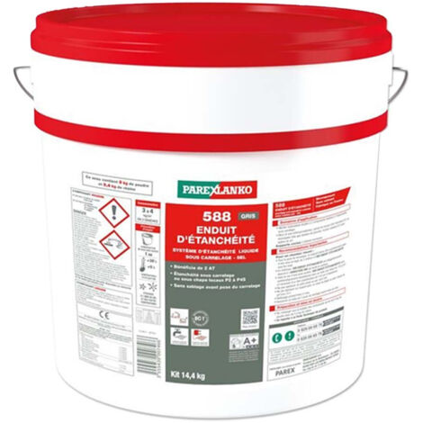 588 RIVESTIMENTO IMPERMEABILIZZANTE 14,4KG rivestimento bicomponente per piscine hammam parexlanko