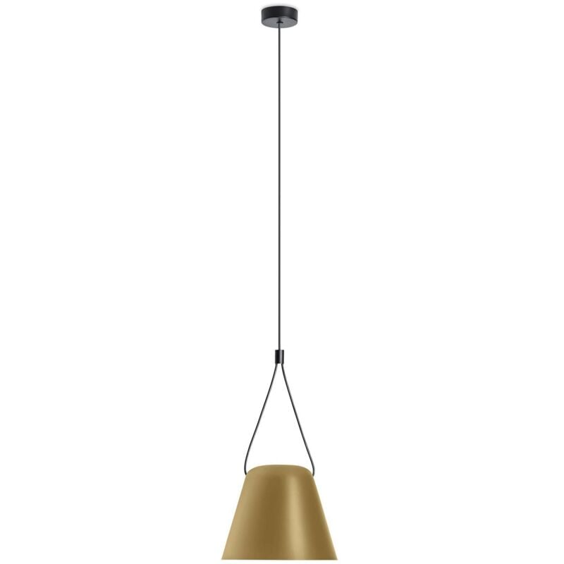 Leds-C4 Attic - Decorative Hanging Ceiling Pendant Matt Black Painted ...