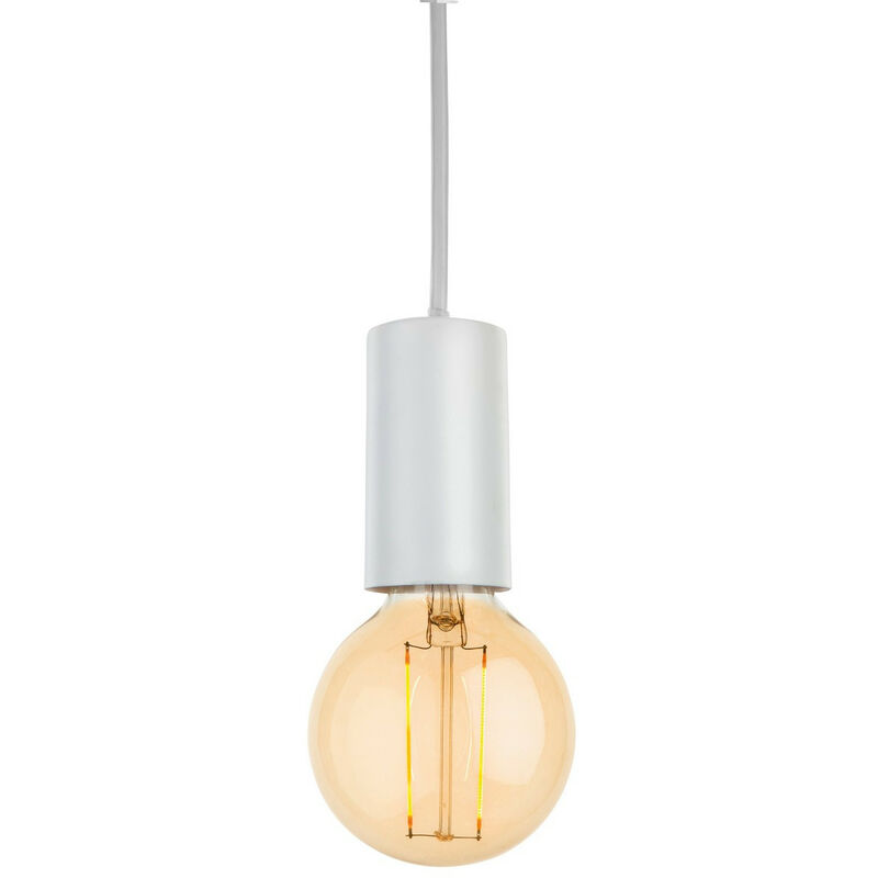 Firstlight Berkeley - 1 Light Ceiling Pendant White, E27
