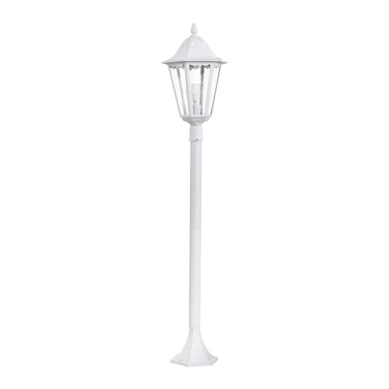 Eglo Navedo Light Outdoor Lamp Post White IP44, E27