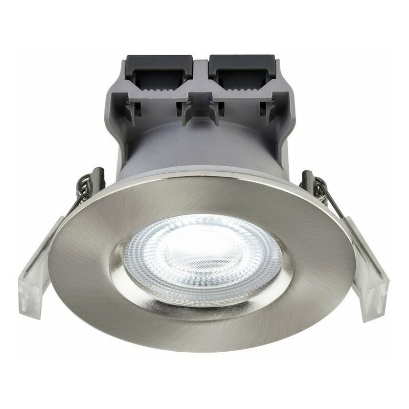 Smart Recessed Don LED Nickel, Nordlux Brushed 2200-6500K Downlight