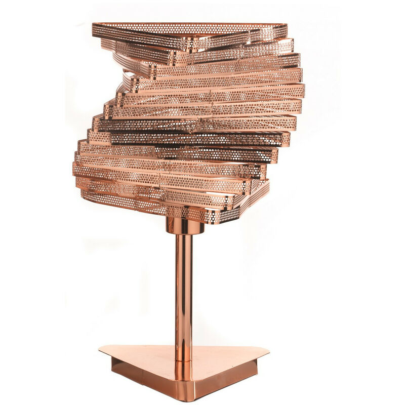 Onli Cartoccio Designer Table Lamp, Copper