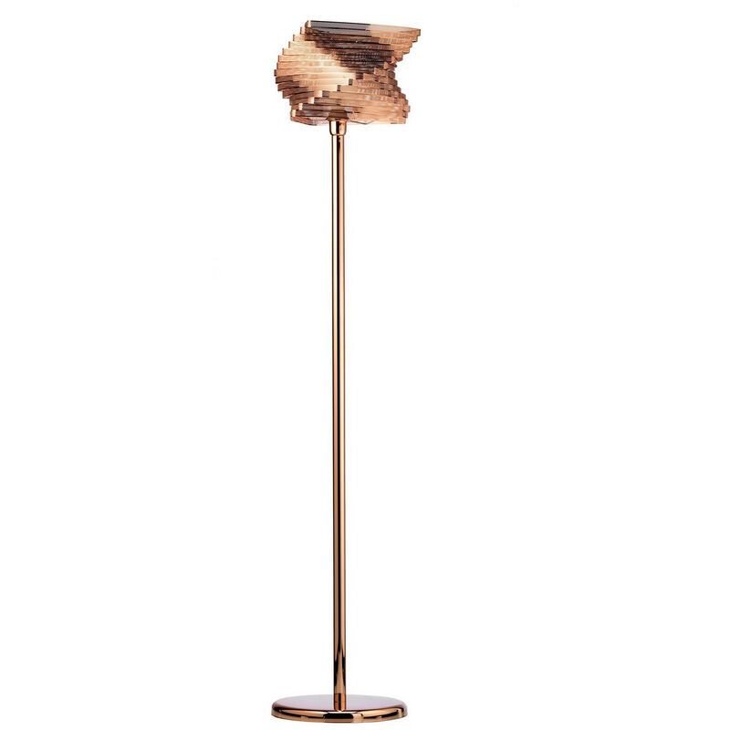 Onli Cartoccio Designer Floor Lamp, Copper