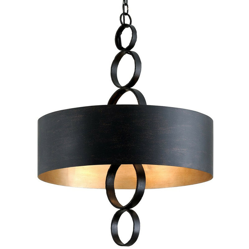 Rivington 6 Light Pendant Charred Copper