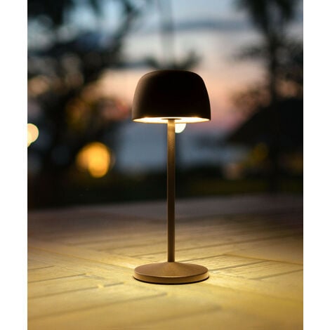 Round led on sale table lamp