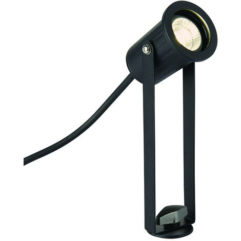 Saxby Picco Mini Outdoor 6W LED Mini Spike Light Matt Black 3000K, IP65