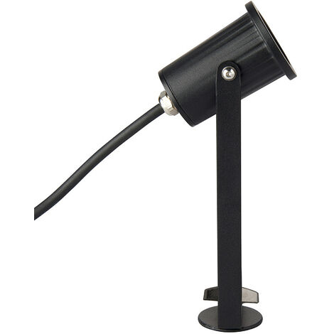 Saxby Picco Mini Outdoor 6W LED Mini Spike Light Matt Black 3000K, IP65