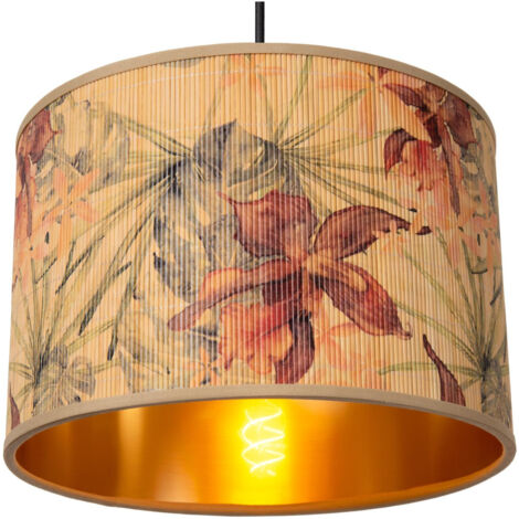 Lucide Tanselle Retro Pendant light - 3xE27 - Multicolor