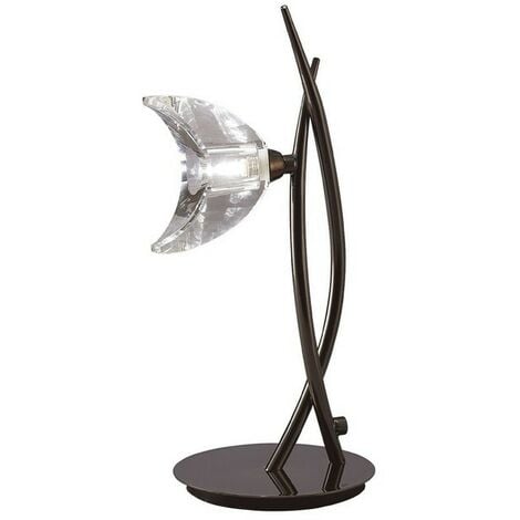Inspired Mantra - Eclipse - Tall Table Lamp 1 Light G9, Black Chrome