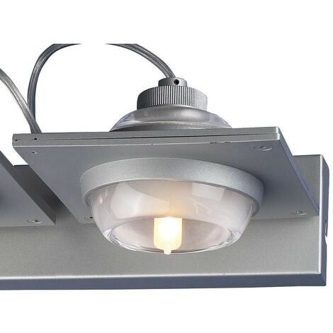 Inspired Mantra (0040 006) Ull Wall Lamp 2 Light G9 Silver Grey