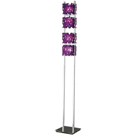 Purple sales standing lamp