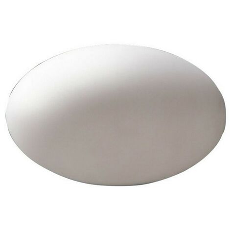 Inspired Mantra - Huevo - Oval Table Lamp 1 Light E27 Outdoor IP65, Opal White