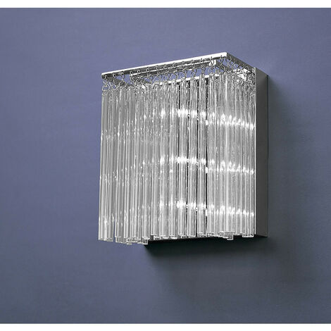 Inspired Clearance - Zanthe Wall Lamp 3 Light G4 Polished Chrome, NOT LED/CFL Compatible