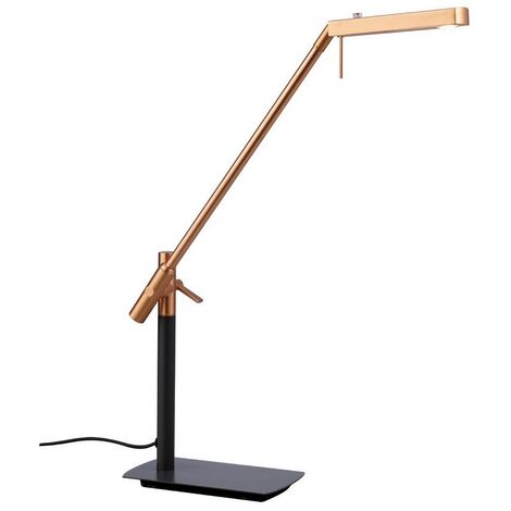 Inspired Mantra - Phuket - Table Lamp 1 Light 7W LED 3000K, 600lm, Copper, Anthracite