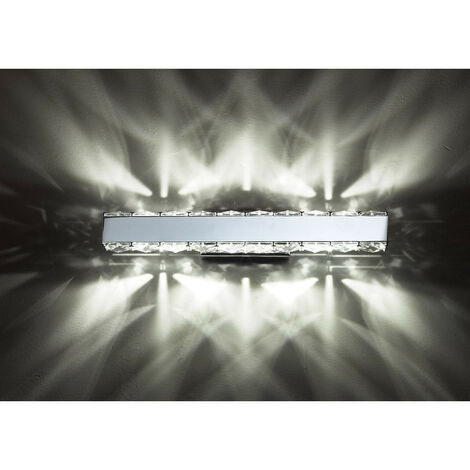 Inspired Clearance - Galaxy Horizontal Wall Lamp 3W LED 6000K Polished Chrome/Crystal