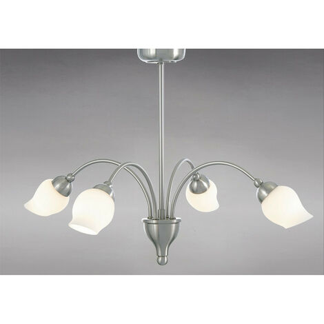 Inspired Clearance - Rimini Pendant 4 Light G9 Satin Chrome