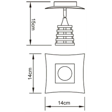 Inspired Clearance - Keops Spot G9 Adjustable Head, Satin Nickel