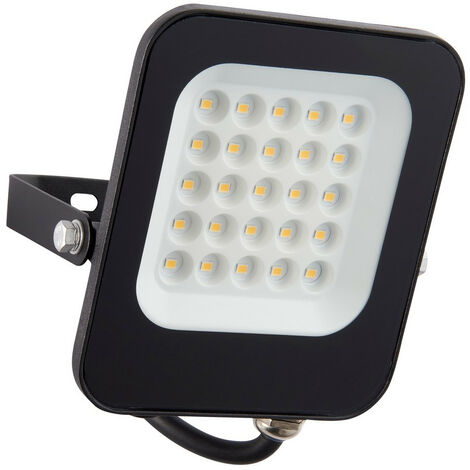 Saxby Guard 20W IP65 20W Outdoor Flood Light Matt Black Paint
