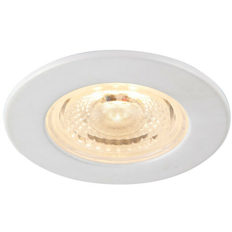Saxby Alto 32W 32W Recessed Downlight Matt White Paint