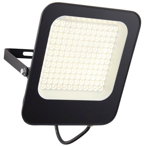 Saxby Guard 100W IP65 100W Outdoor Flood Light Matt Black Paint