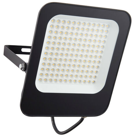 Saxby Guard 100W IP65 100W Outdoor Flood Light Matt Black Paint