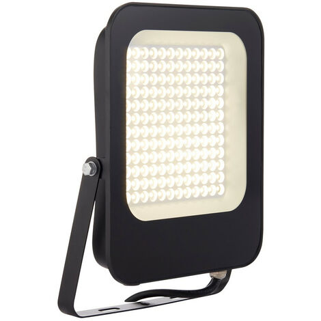 Saxby Guard 100W IP65 100W Outdoor Flood Light Matt Black Paint
