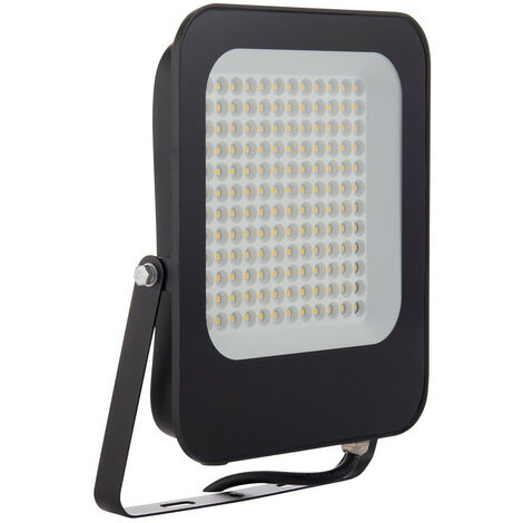 Saxby Guard 100W IP65 100W Outdoor Flood Light Matt Black Paint