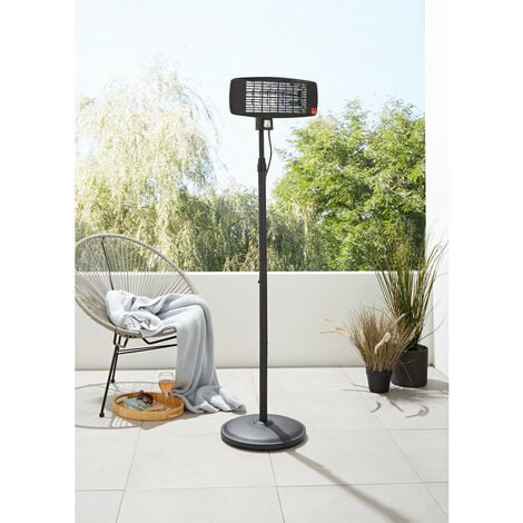 Forum Blaze Outdoor Patio Heater Black IP24