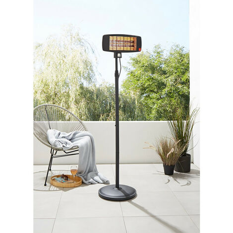 Forum Blaze Outdoor Patio Heater Black IP24