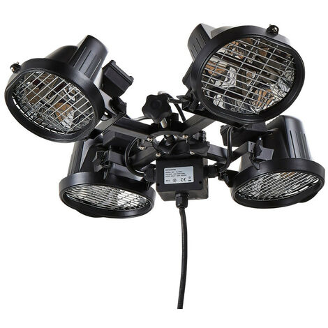 Forum Ruby Outdoor Patio Heater Black