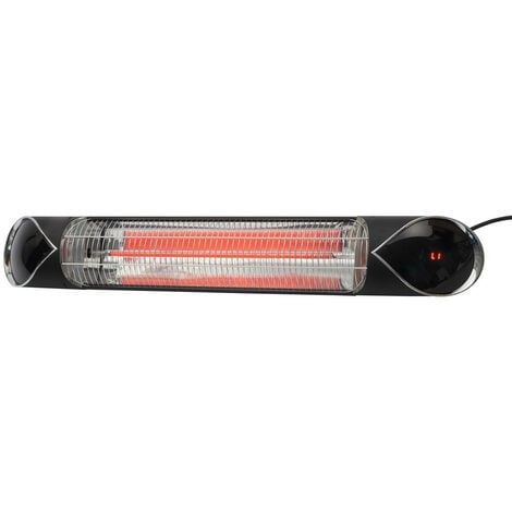 Forum Wall Outdoor Patio Heater Black IP55