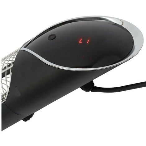 Forum Wall Outdoor Patio Heater Black IP55