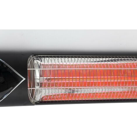 Forum Wall Outdoor Patio Heater Black IP55