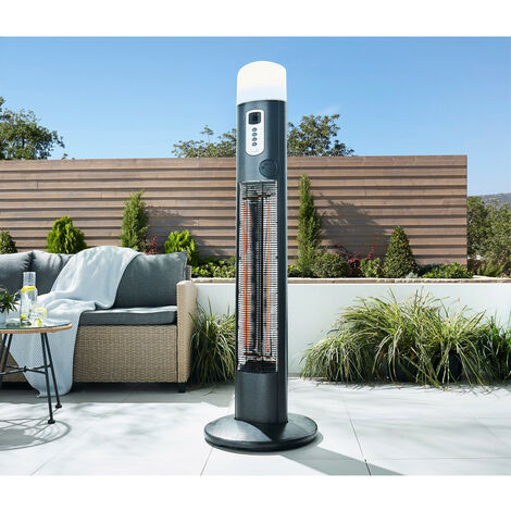 Forum Zinc 3000w PIR CCT Outdoor Patio Heater Gunmetal IP55