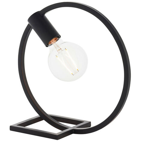Base Only Table Lamp Matt Black