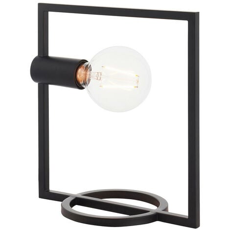 Base Only Table Lamp Matt Black