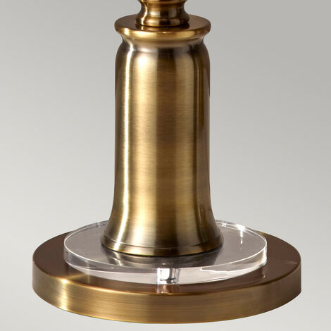 Elstead Stateroom - 2 Light Floor Lamp Brass, E27