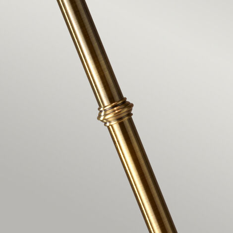Elstead Stateroom - 2 Light Floor Lamp Brass, E27