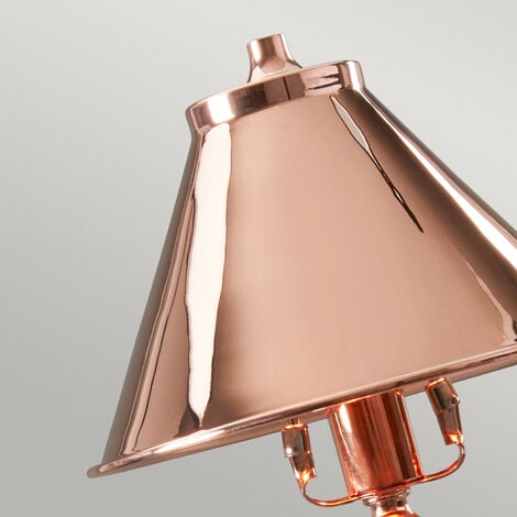 Elstead Provence - 1 Light Table Lamp Polished Copper, E14