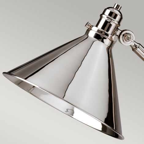 Light Floor Lamp Polished Nickel, E27