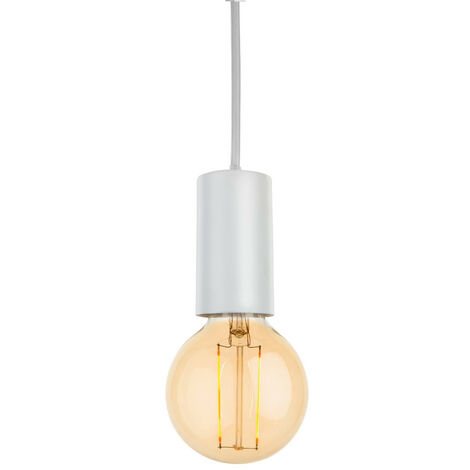 Firstlight Berkeley - 1 Light Ceiling Pendant White, E27