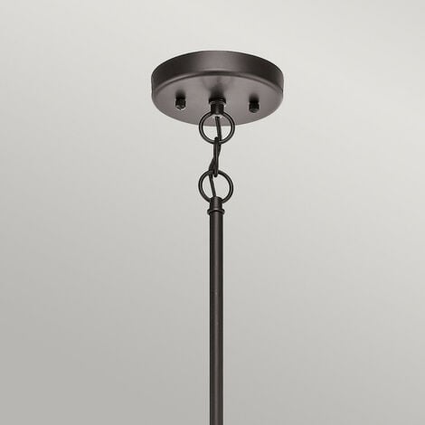 Elstead Lyndon - 5 Light Outdoor Chandelier Pendant Lighting Bronze IP44, E27