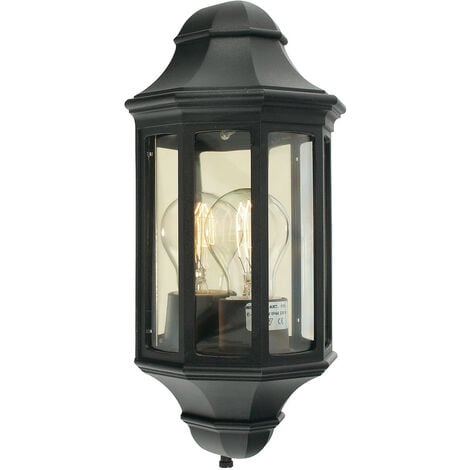 Half lantern outlet light