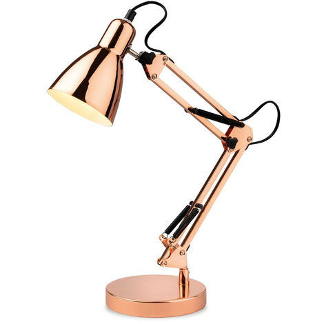Firstlight Riley Taskl Light Table Lamp Copper