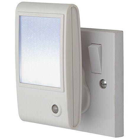 Firstlight - LED 1 Light Sparkle Night Light White, White