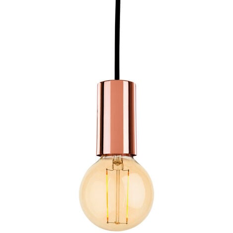 Firstlight Berkeley - 1 Light Ceiling Pendant Copper, E27