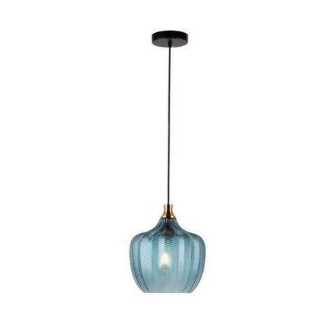 Blue glass 2024 light shade