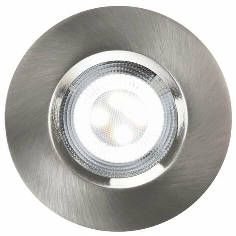 Don Nordlux LED 2200-6500K Nickel, Recessed Smart Brushed Downlight