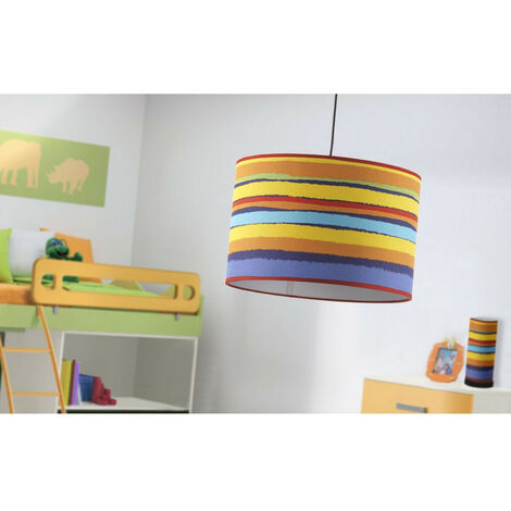 Onli Arcobaleno Cylindrical Pendant Ceiling Light, Rainbow