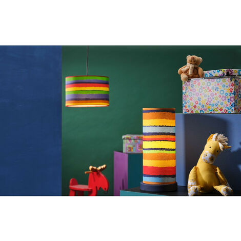 Onli Arcobaleno Cylindrical Pendant Ceiling Light, Rainbow